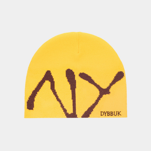 NY BEANIE (YELLOW/BROWN)