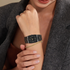 Octagonal Clou de Paris Diamond Watch - Shadow Warrior
