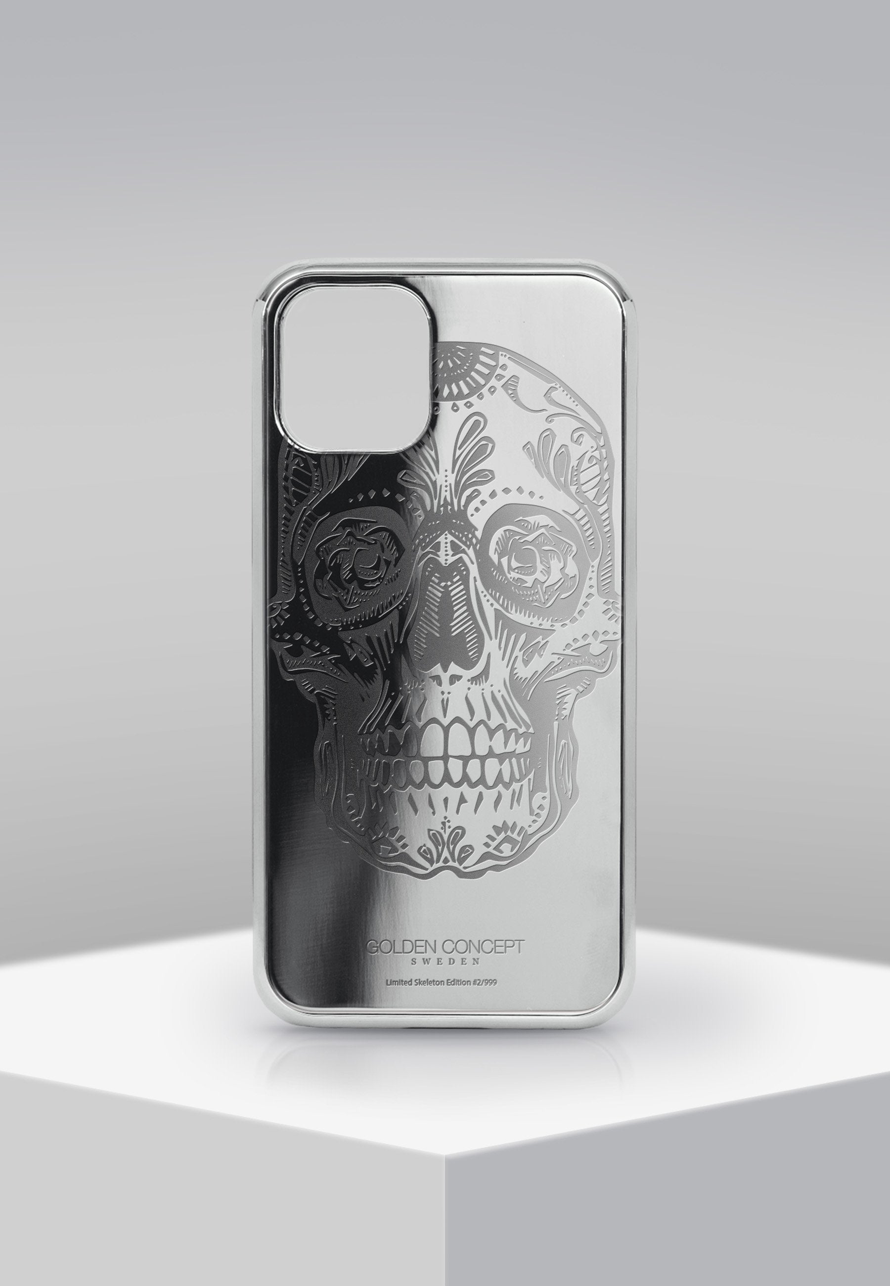 Golden Concept stainless steel Skeleton iPhone12 case 