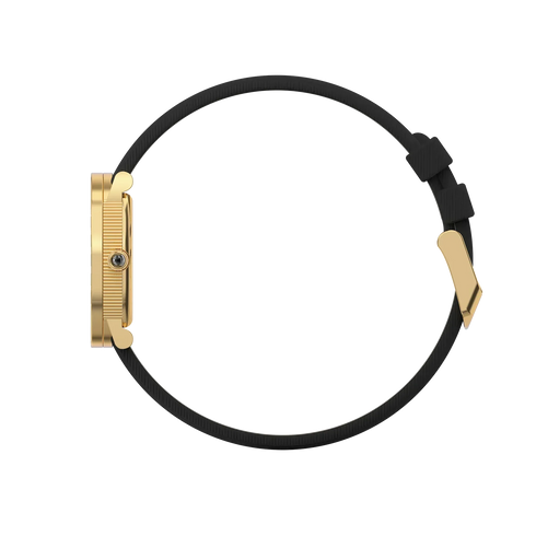 Oval Halo Diamond Watch - Greenery Crown