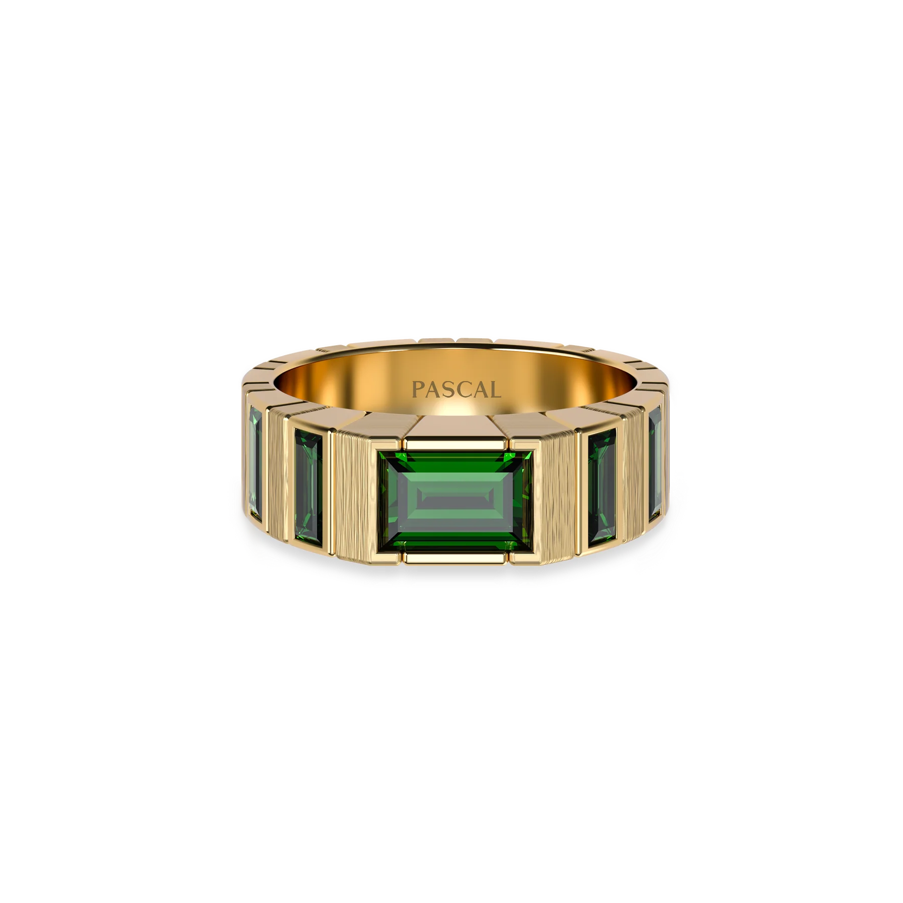 'Parthènope' Gemstone Band Ring