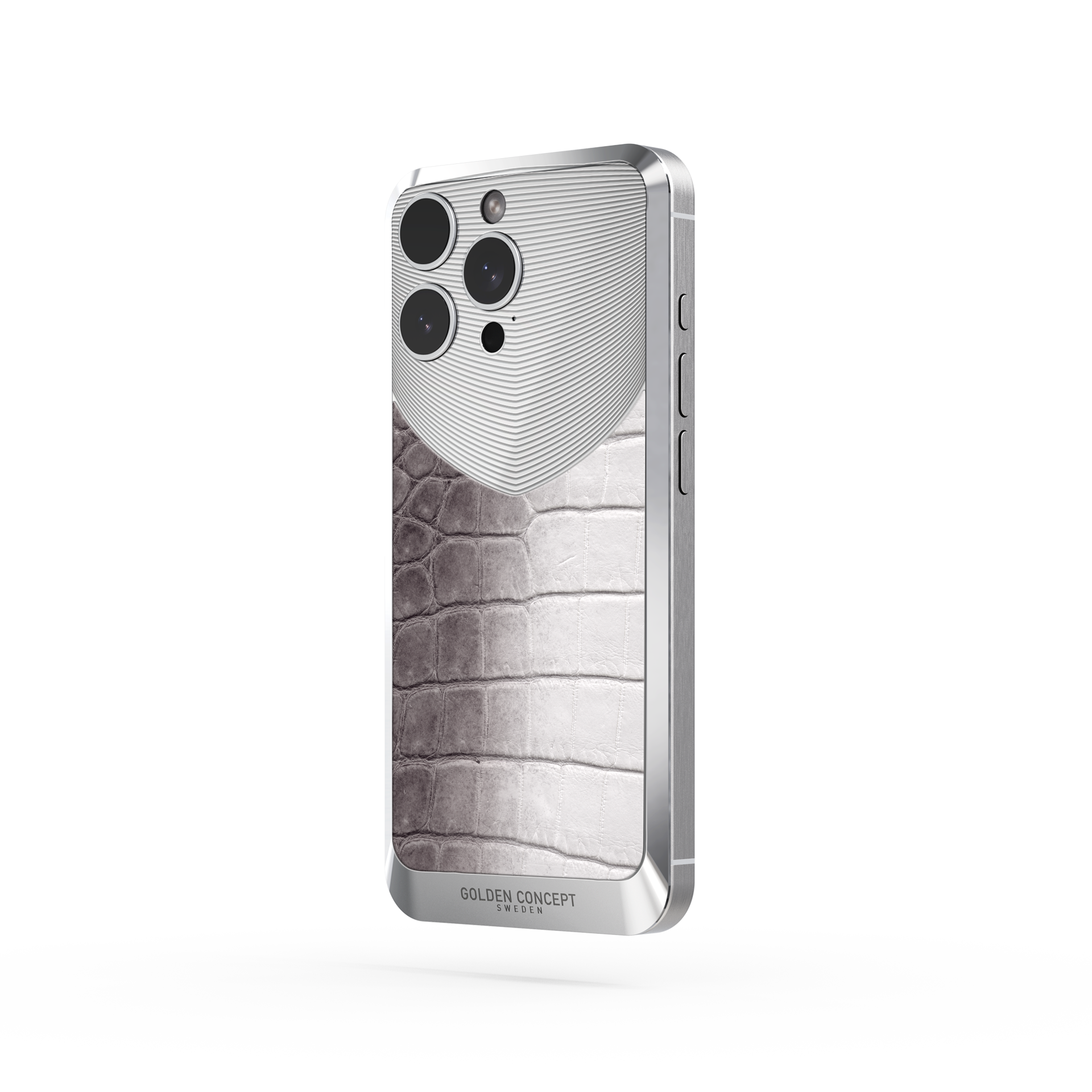 iPhone Case / RST16 - Magnetic Shield Crocodile Edition - Himalaya