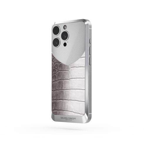 iPhone Case / RST16 - Magnetic Shield Crocodile Edition - Himalaya