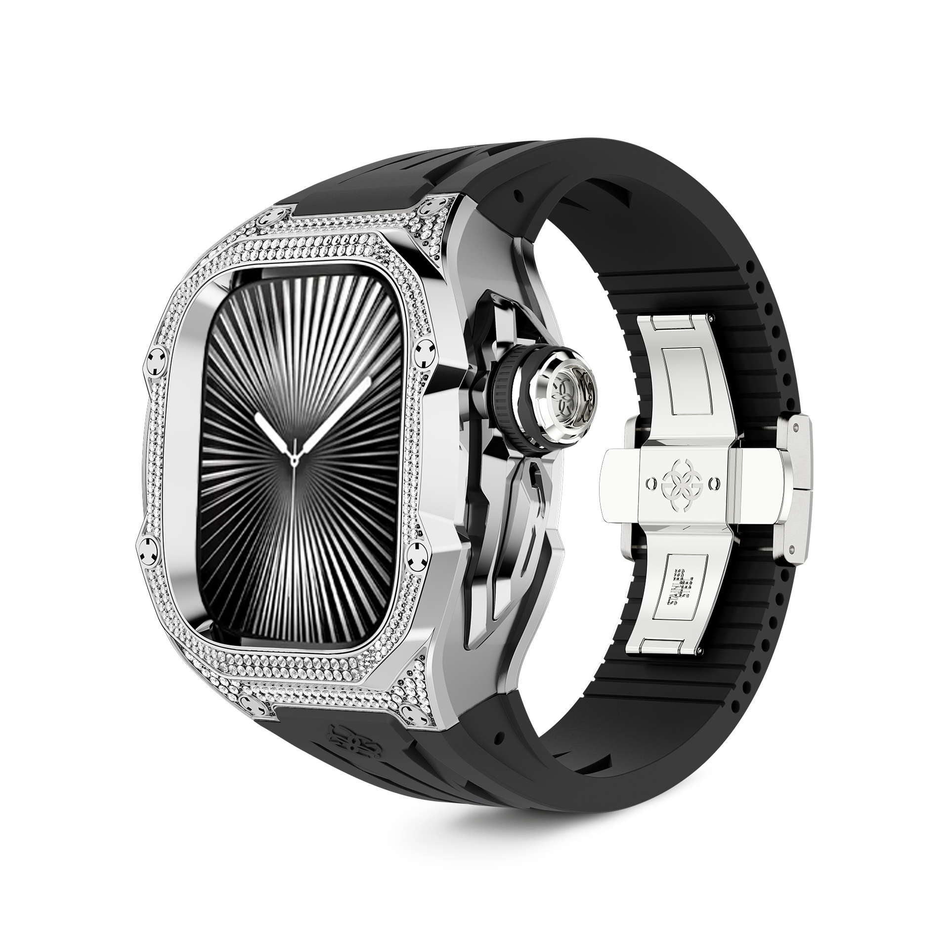 Apple Watch Case / RSTIII49 - BLACK FLAKE