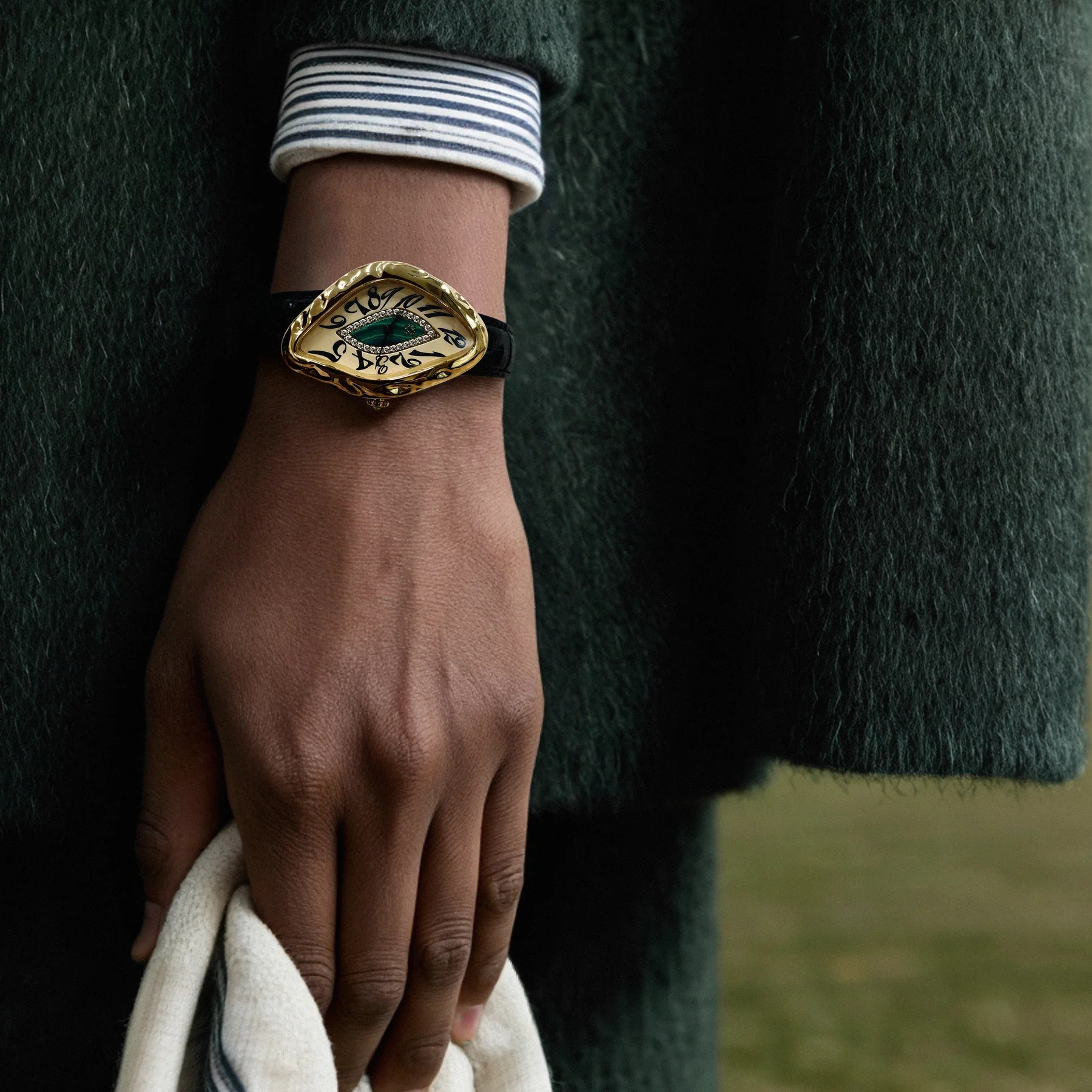 Paradoxe Diamond Watch - Gilded Forest
