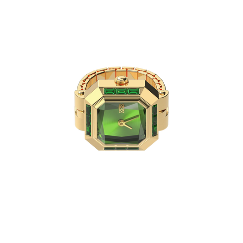 Sofia Prism Cocktail Watch Ring - Tequila Martini