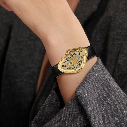 Paradoxe Diamond Watch - Gold Gilt