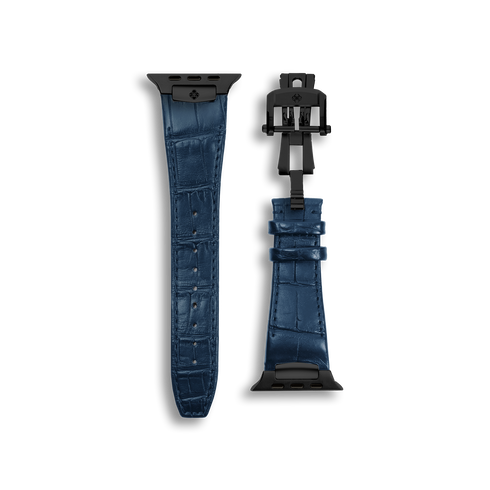Apple Watch Strap / ALG Leather - Blue