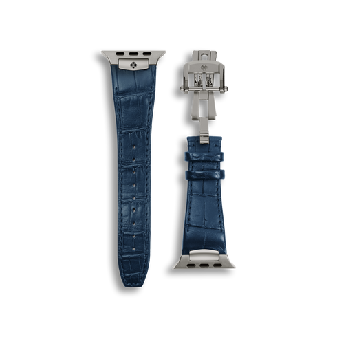 Apple Watch Strap / ALG Leather - Blue