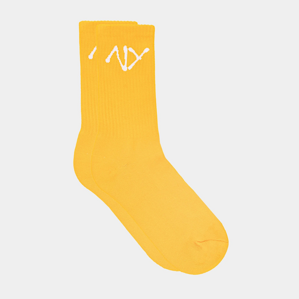 NY SOCK (YELLOW/WHITE)