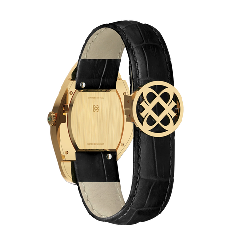 Paradoxe Diamond Watch - Gold Gilt
