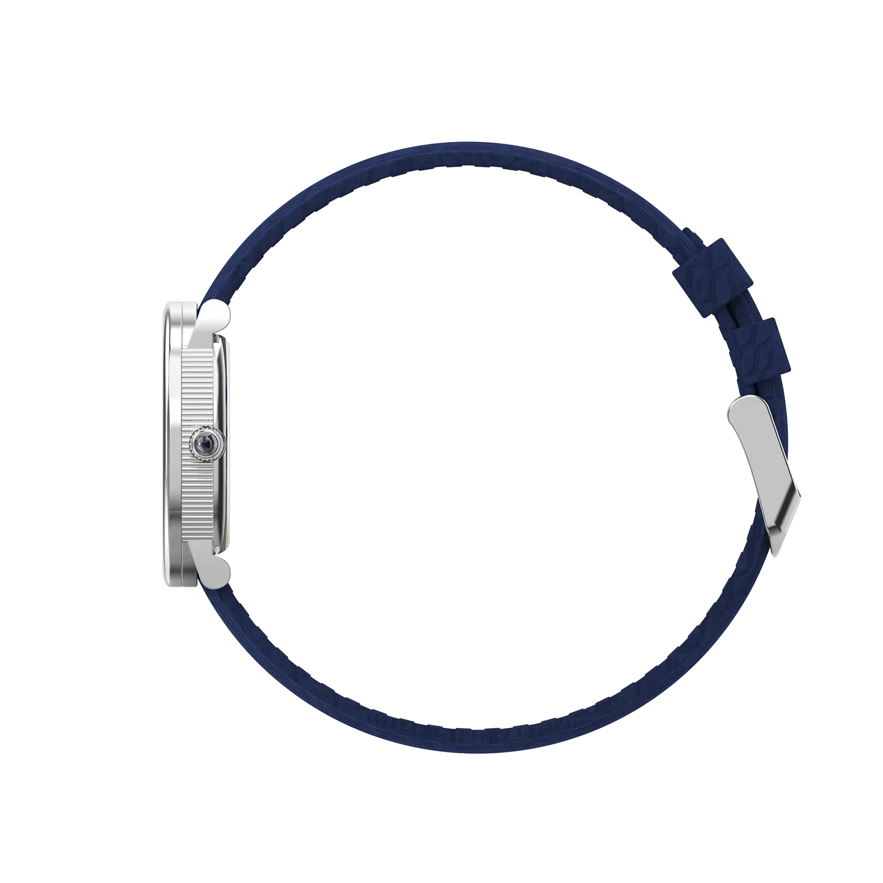 Oval Bubble Diamond Watch - Abysmal Sea