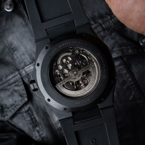 SKELETON RUBBER - Jet Black