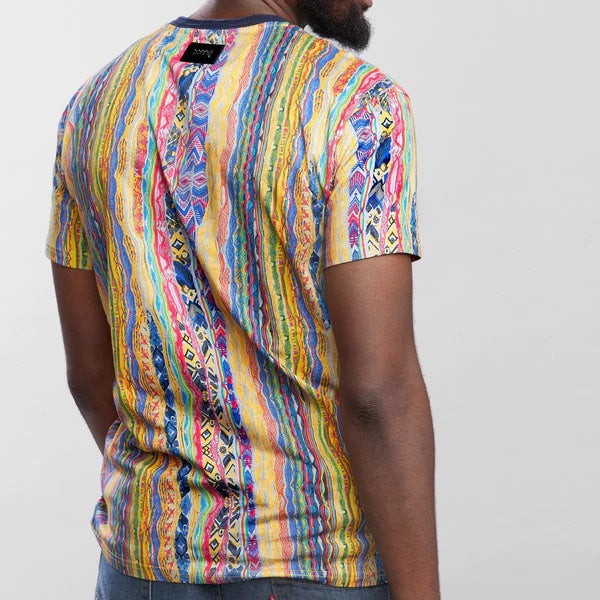 COOGI - TRIBUTE ALL-OVER V-NECK TEE