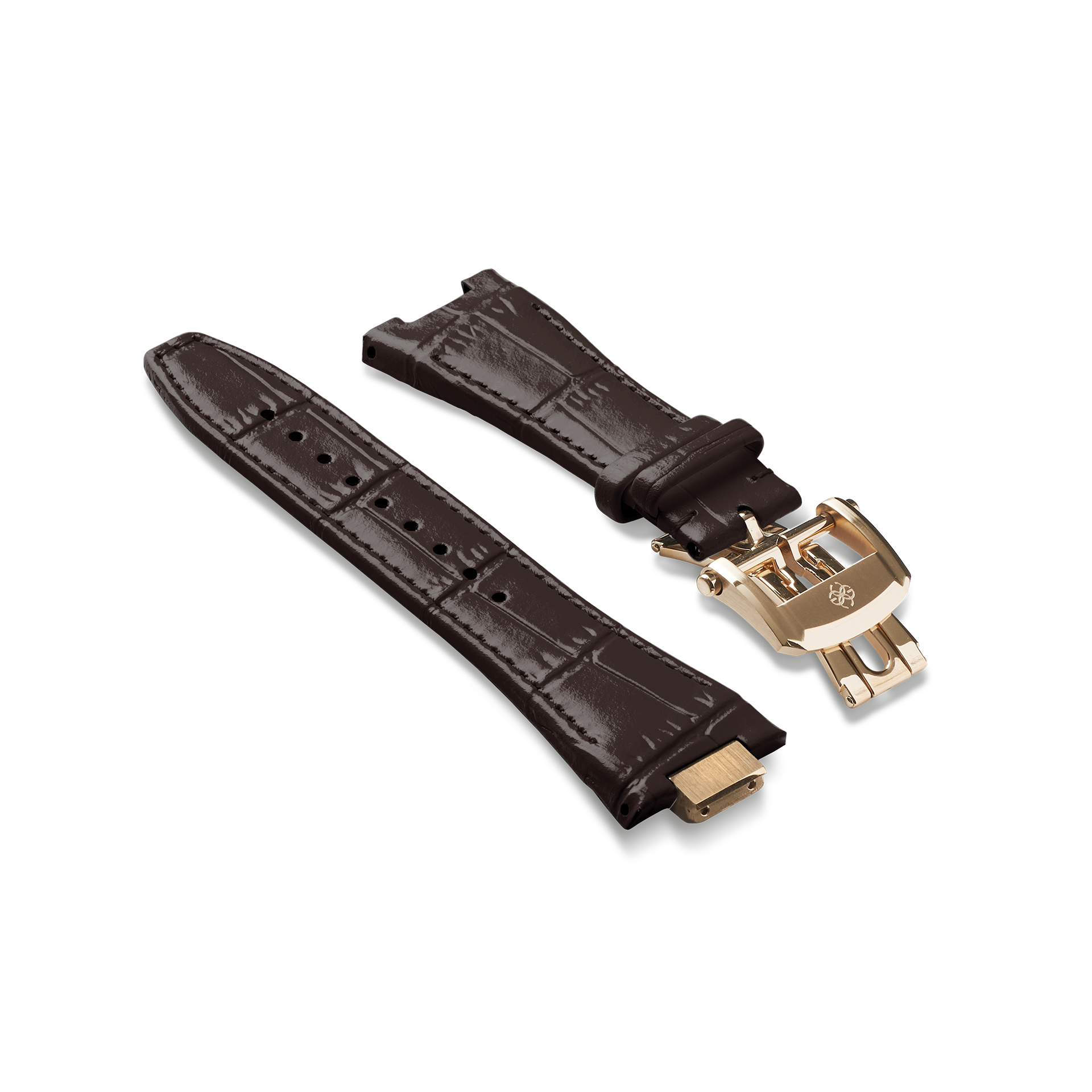 Watch Strap Leather BRN