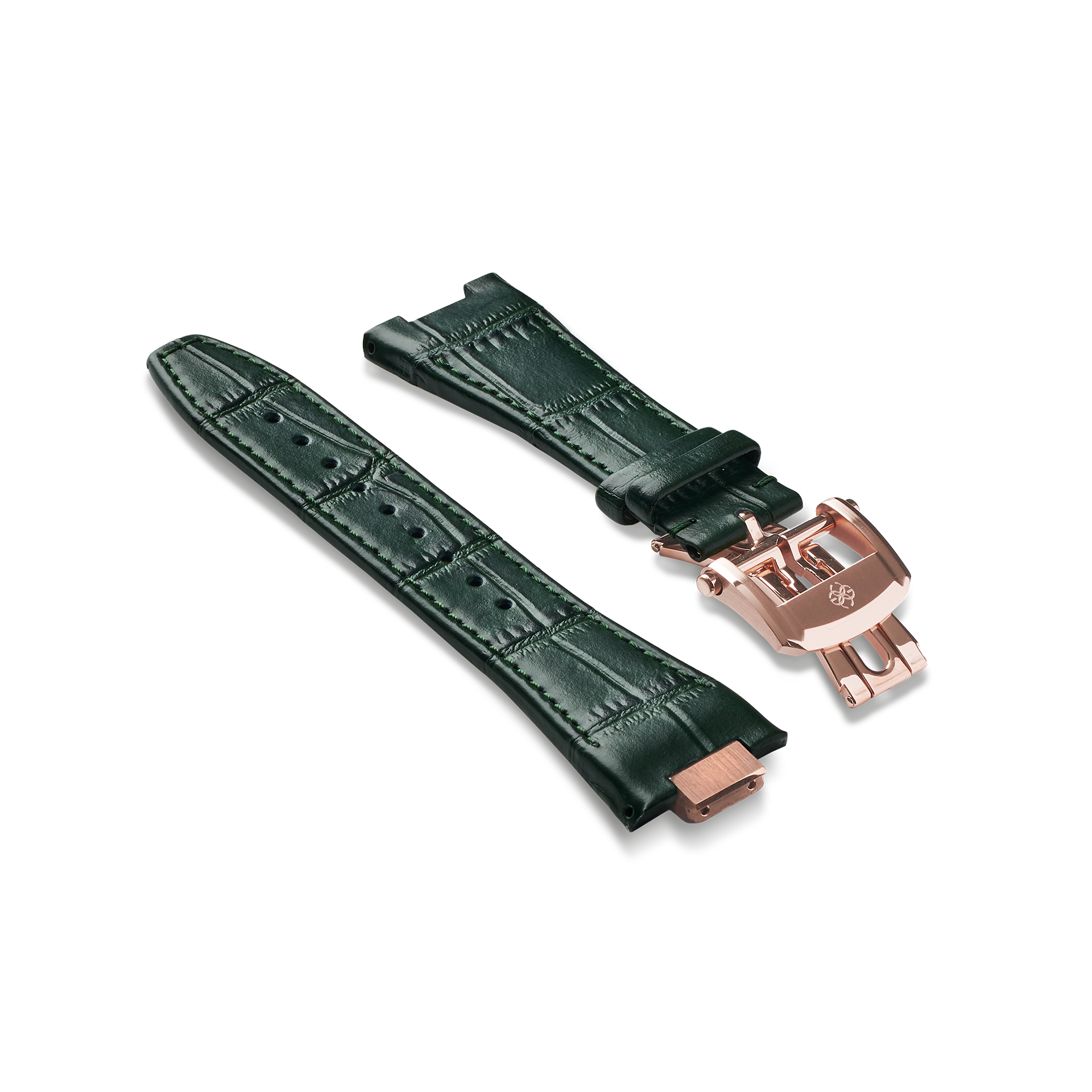 Watch Strap Leather GRN