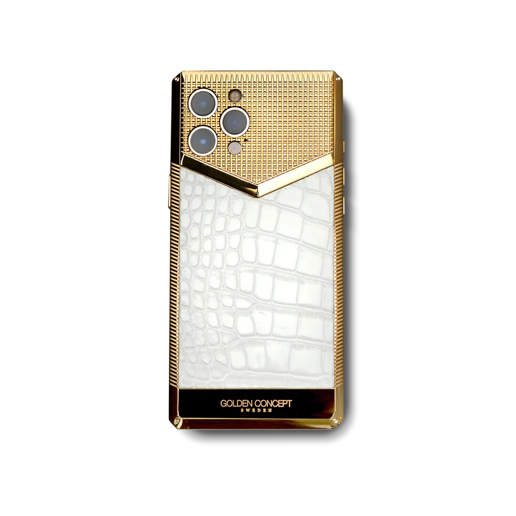 IPhone case - CL13 Gold/White