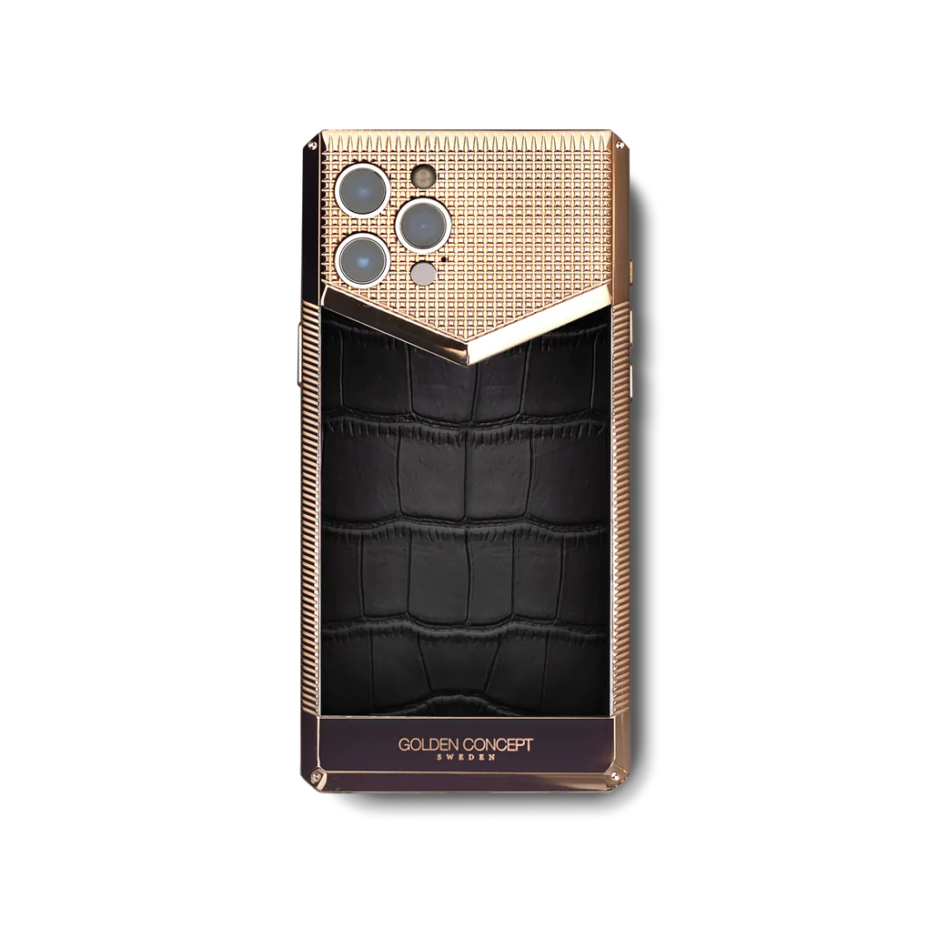 iPhone case - CL13 Rose Gold/Black