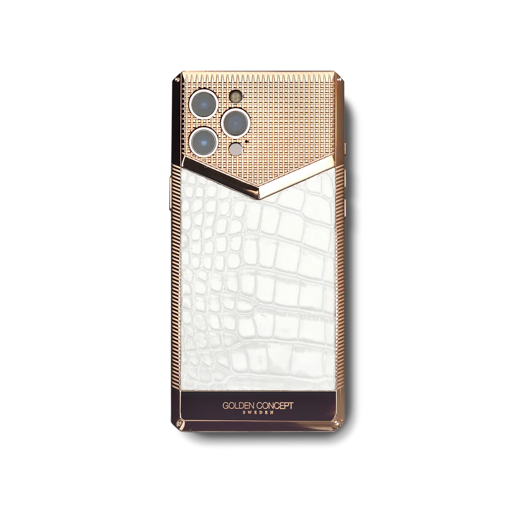 IPhone case - CL13 Rose Gold/White