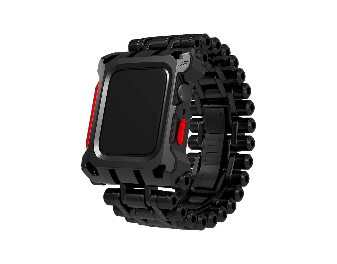 Apple Watch Case - Black Ops - Black / Red