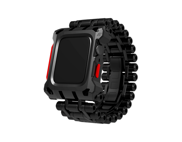 Apple Watch Case - Black Ops - Black / Red 