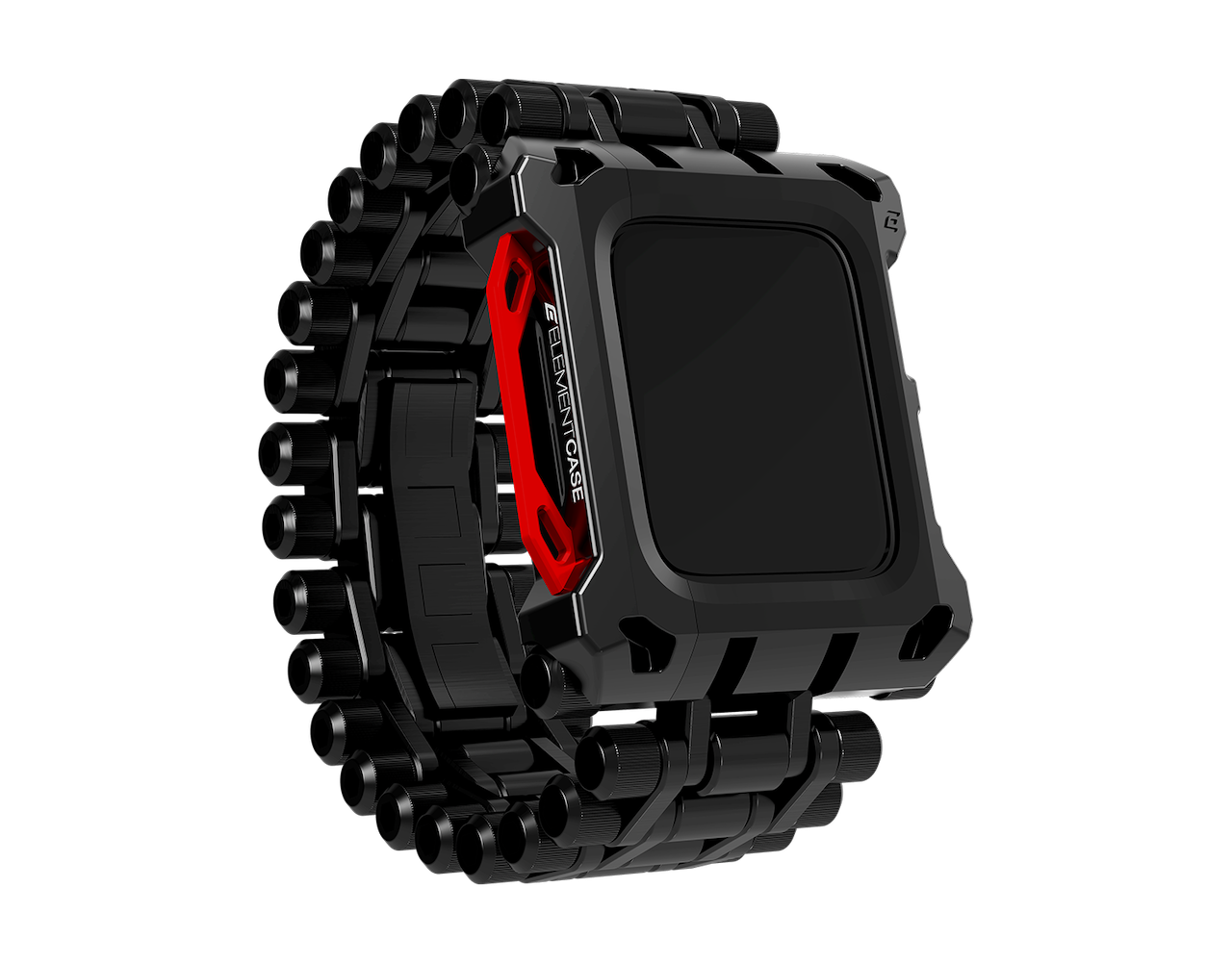 Apple Watch Case - Black Ops - Black / Red 