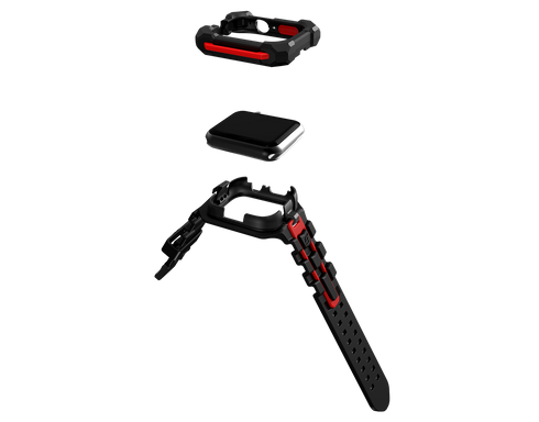 Apple Watch Case - Special Ops - Black / Red 