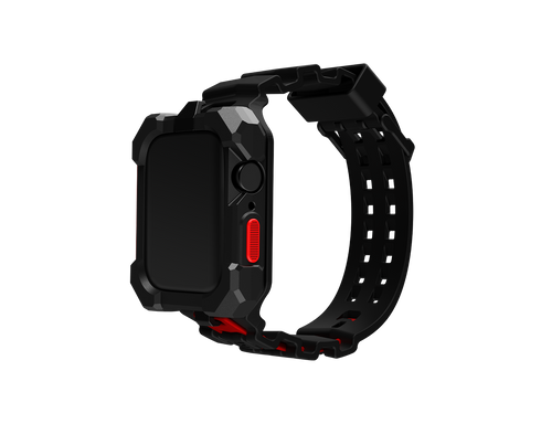 Apple Watch Case - Special Ops - Black / Red 