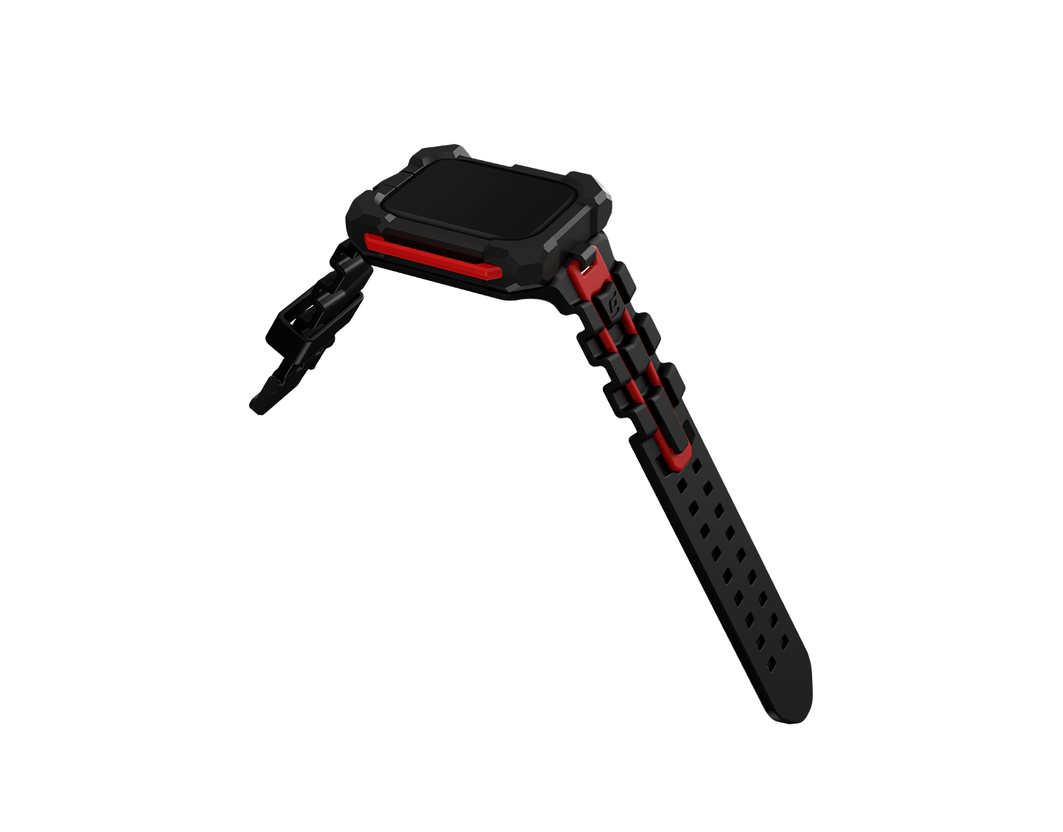 Apple Watch Case - Special Ops - Black / Red