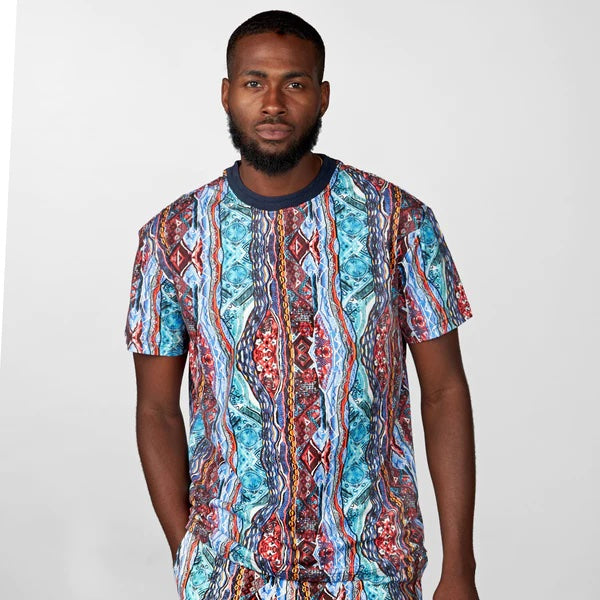 COOGI - RED-BLUE ALL-OVER OG TEE