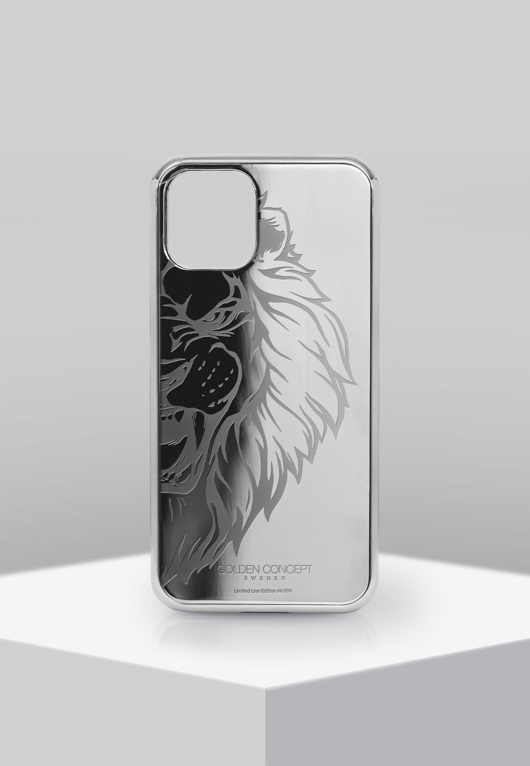 IPhone case - LIMITED LION SILVER-GOLDEN CONCEPT-principeprive