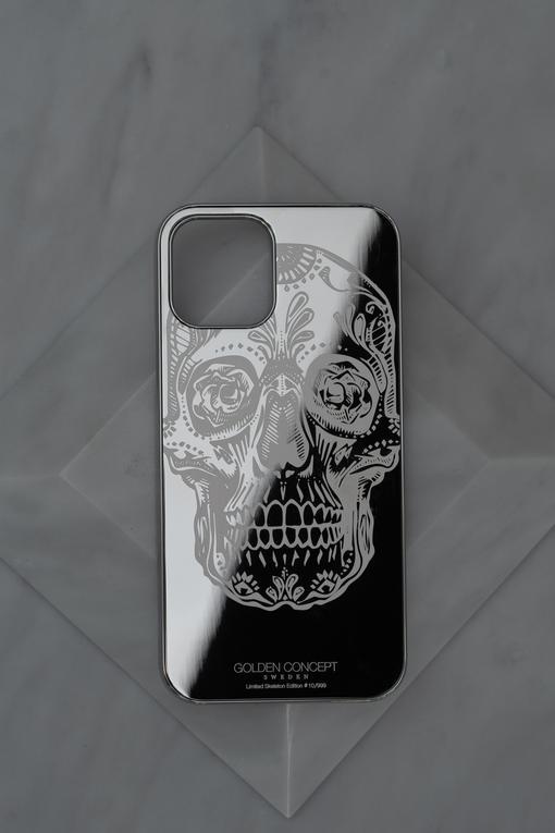 IPhone case - LIMITED SKELTON SILVER-GOLDEN CONCEPT-principeprive