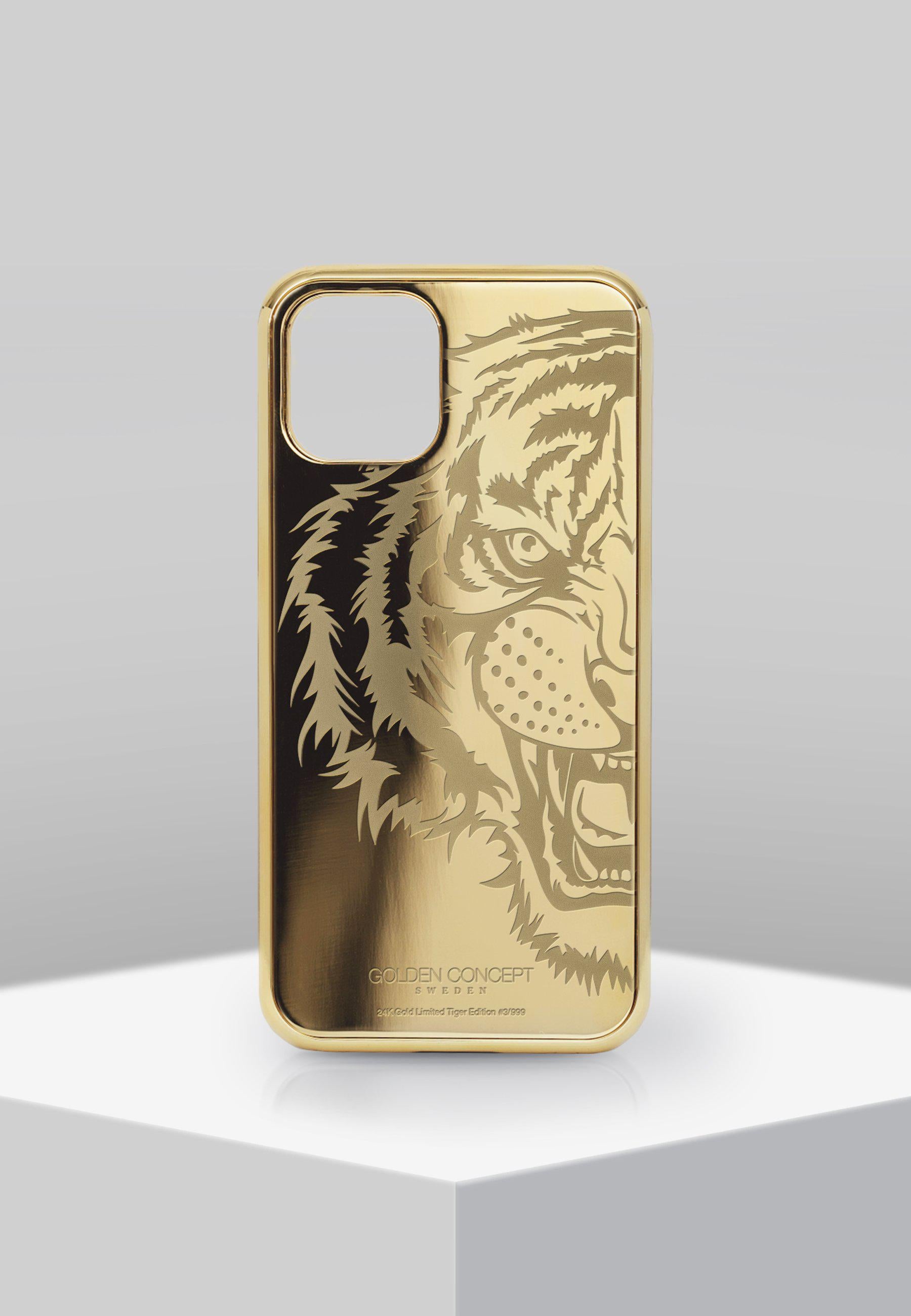 IPhone case - LIMITED TIGER GOLD-GOLDEN CONCEPT-principeprive