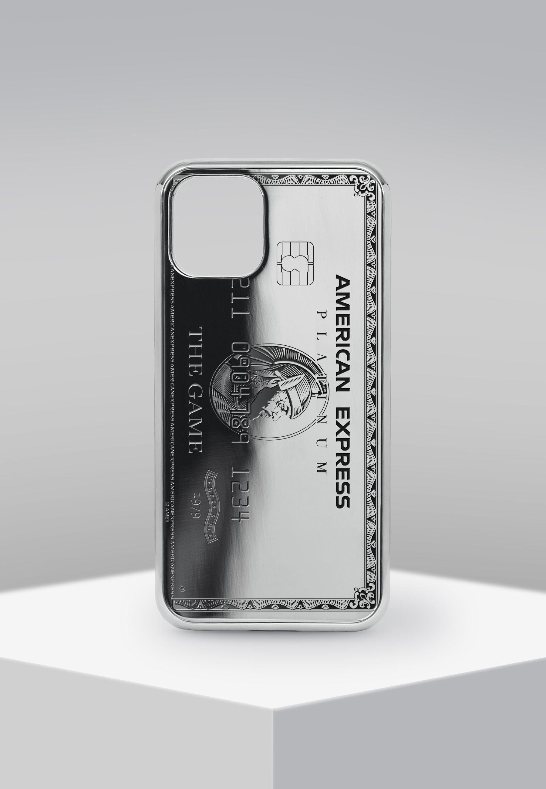 IPhone case - The Game Edition SILVER-GOLDEN CONCEPT-principeprive