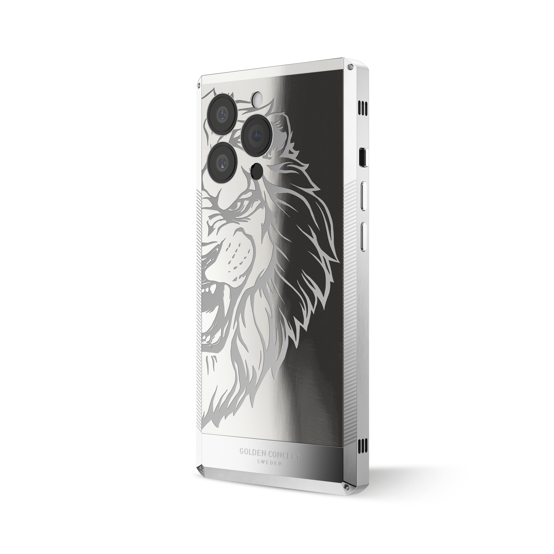 iPhone case - LIMITED Lion - Silver