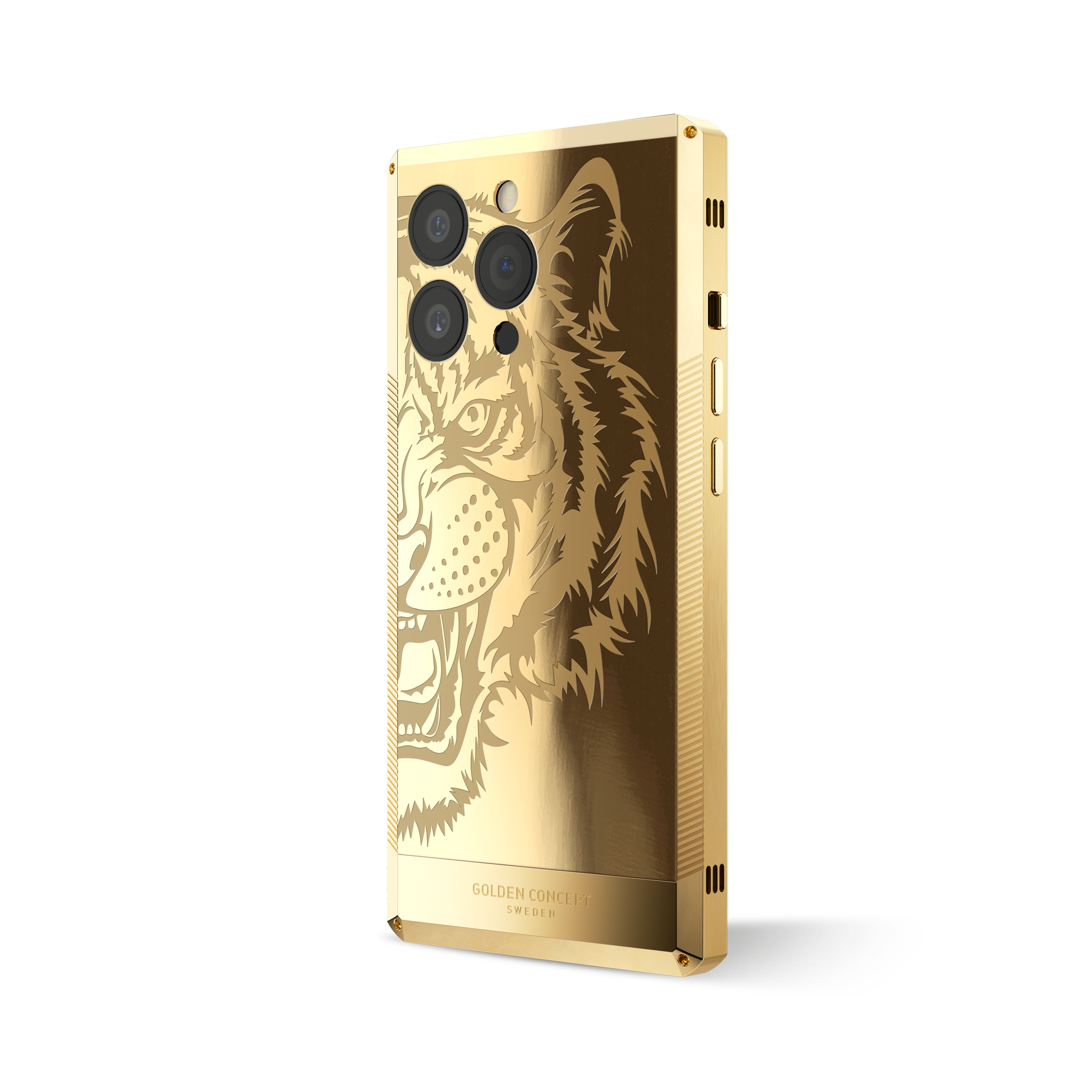 iPhone case - LIMITED Tiger - Gold