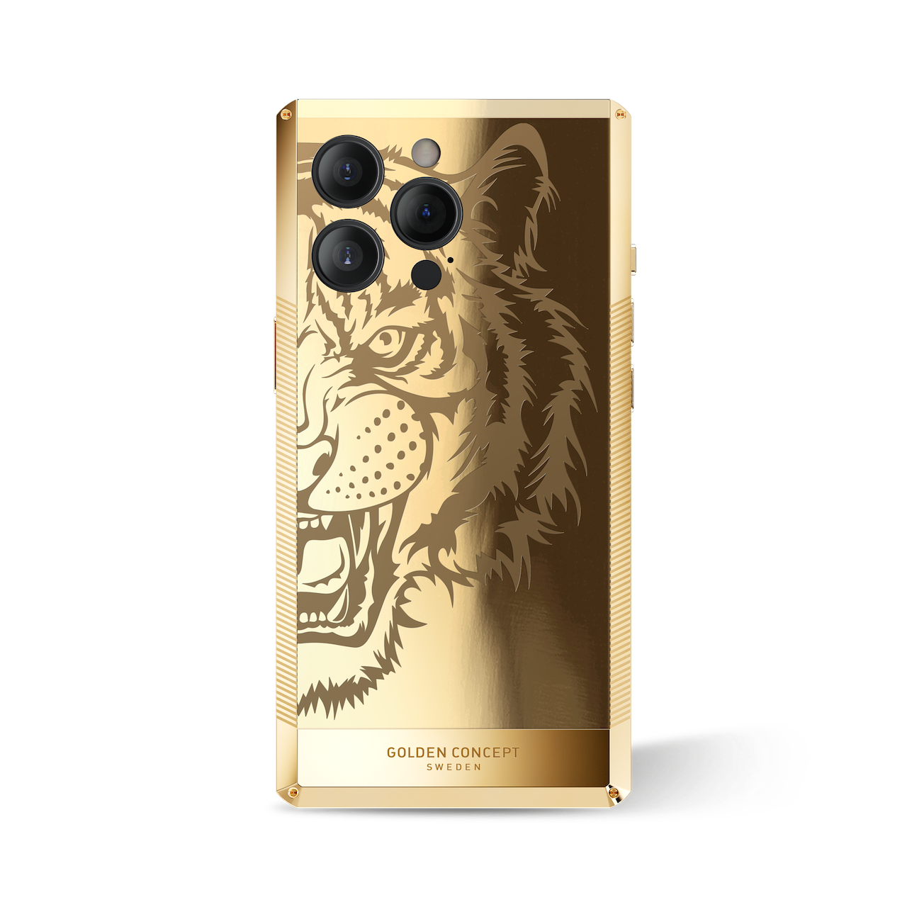 iPhone case - LIMITED Tiger - Gold