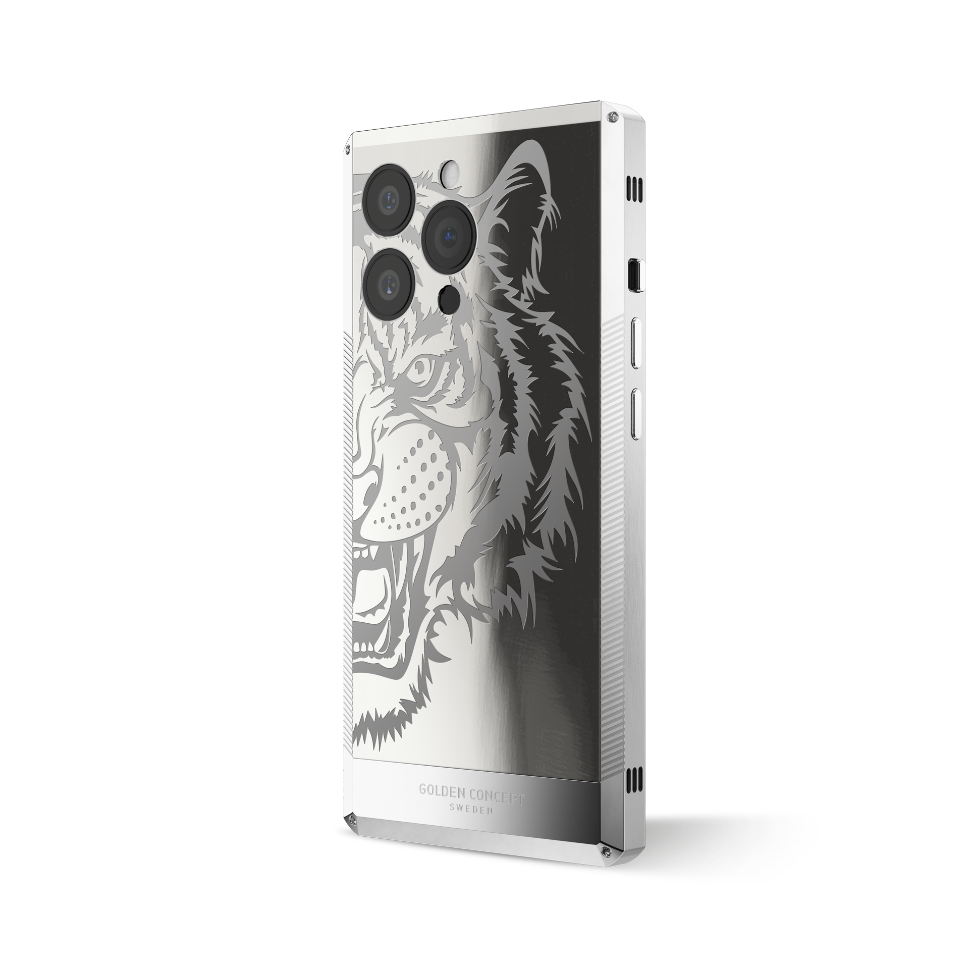 iPhone case - LIMITED Tiger - Silver