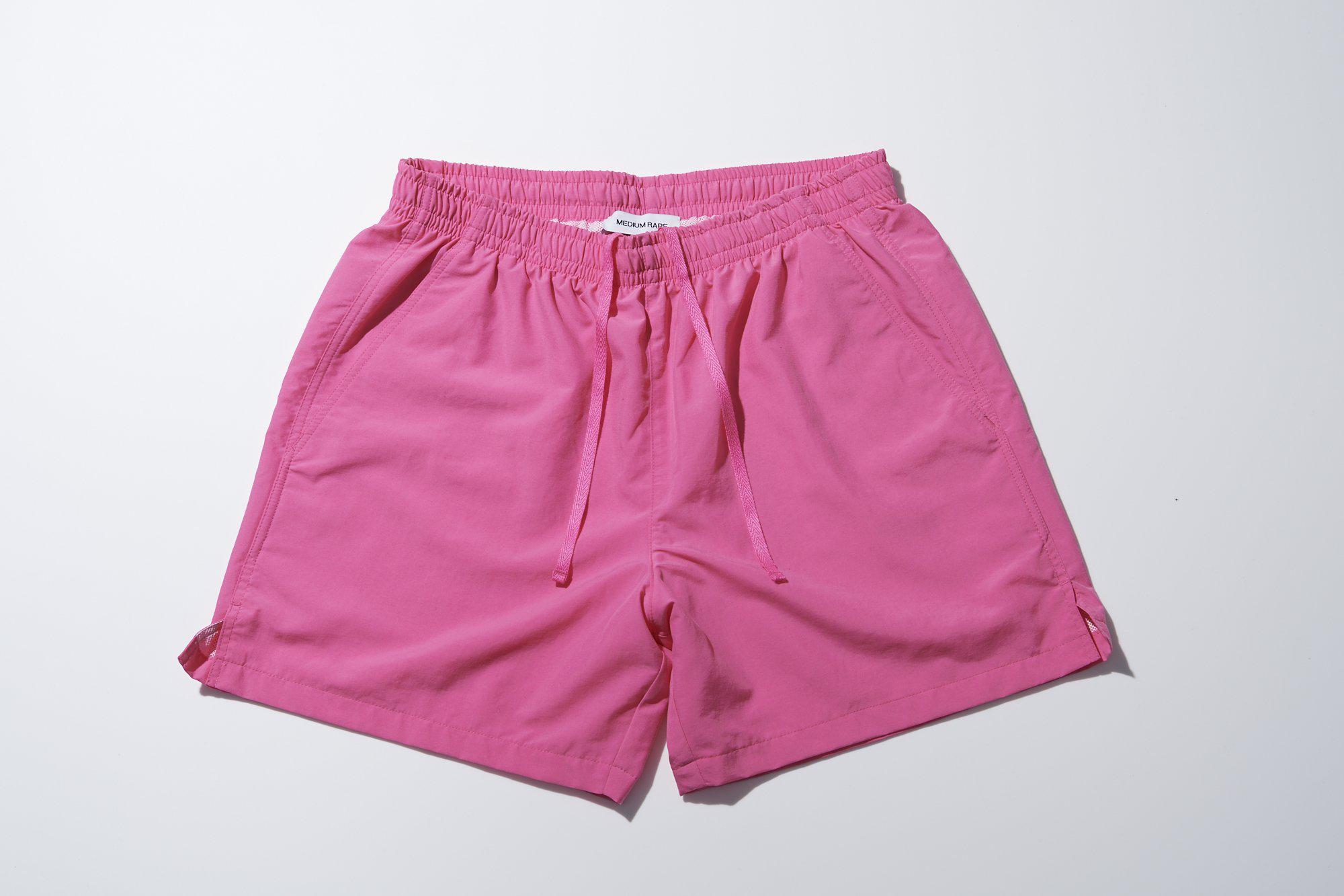 Nylon Shorts Pink-MEDIUM RARE-principeprive