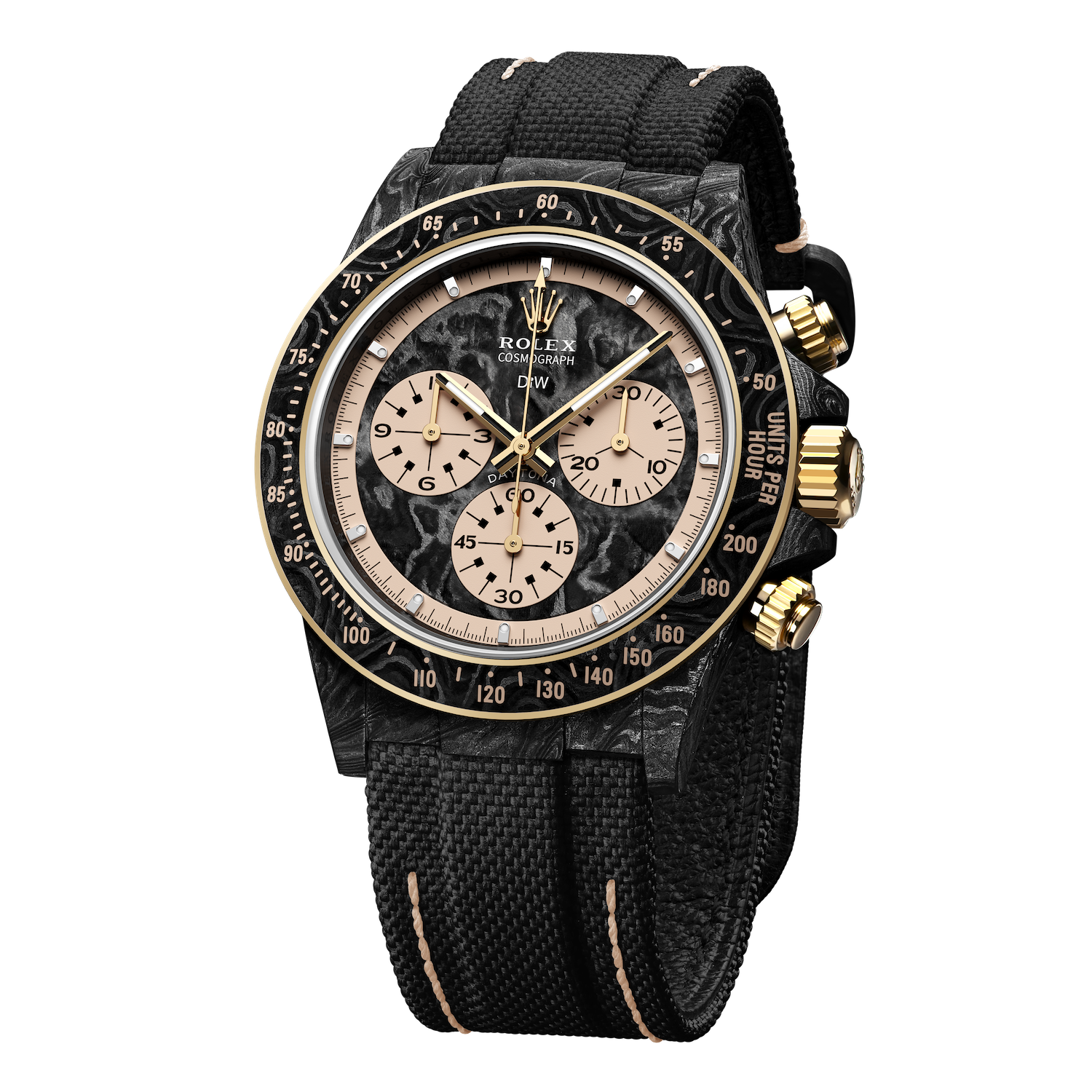 CARBON ROLEX DAYTONA All Black Carbon