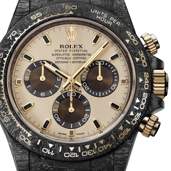 ROLEX DAYTONA All Carbon DESRT EAGLE-DESIGNA INDIVIDUAL WATCHES-principeprive