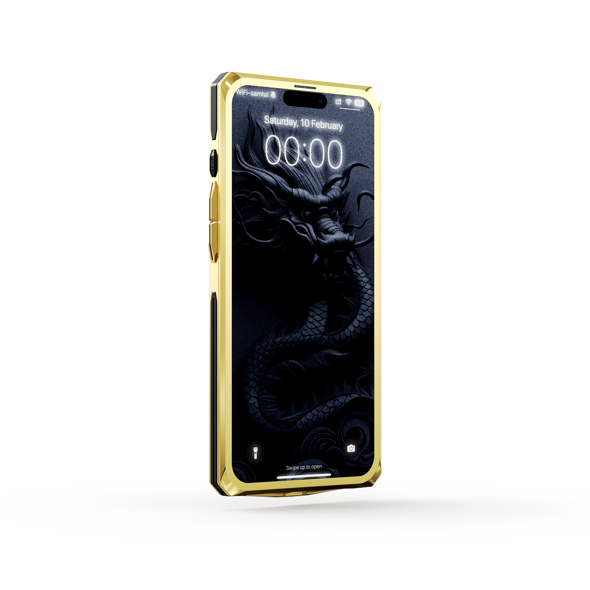 iPhone Case / RSC15 - Gold Dragon