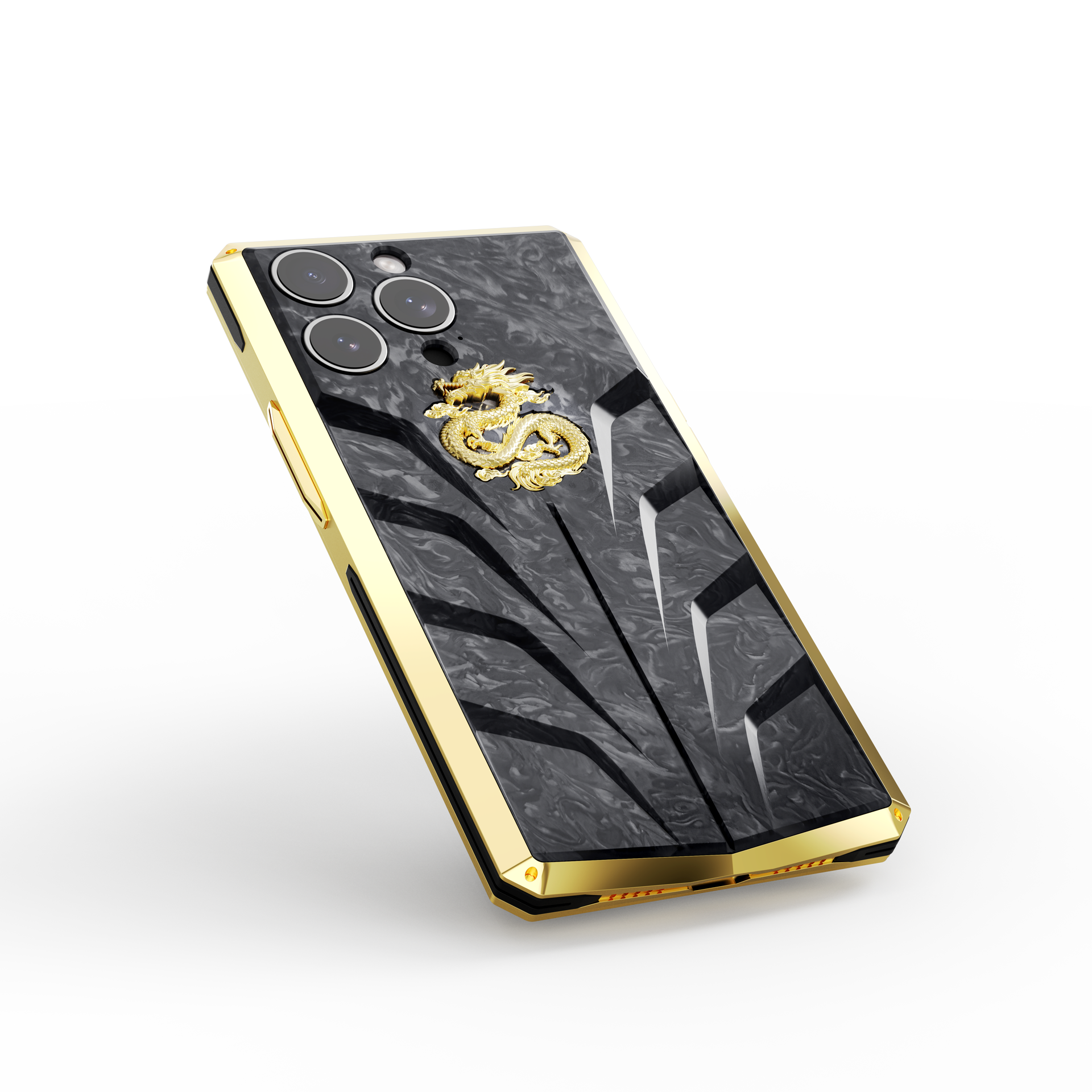 iPhone Case / RSC15 - Gold Dragon