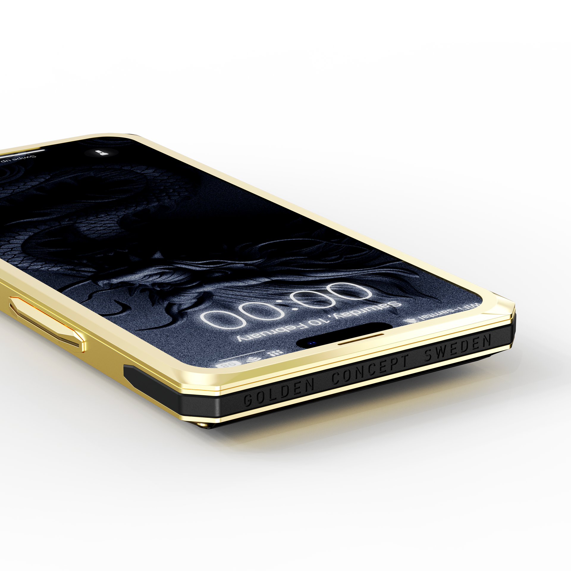 iPhone Case / RSC15 - Gold Dragon