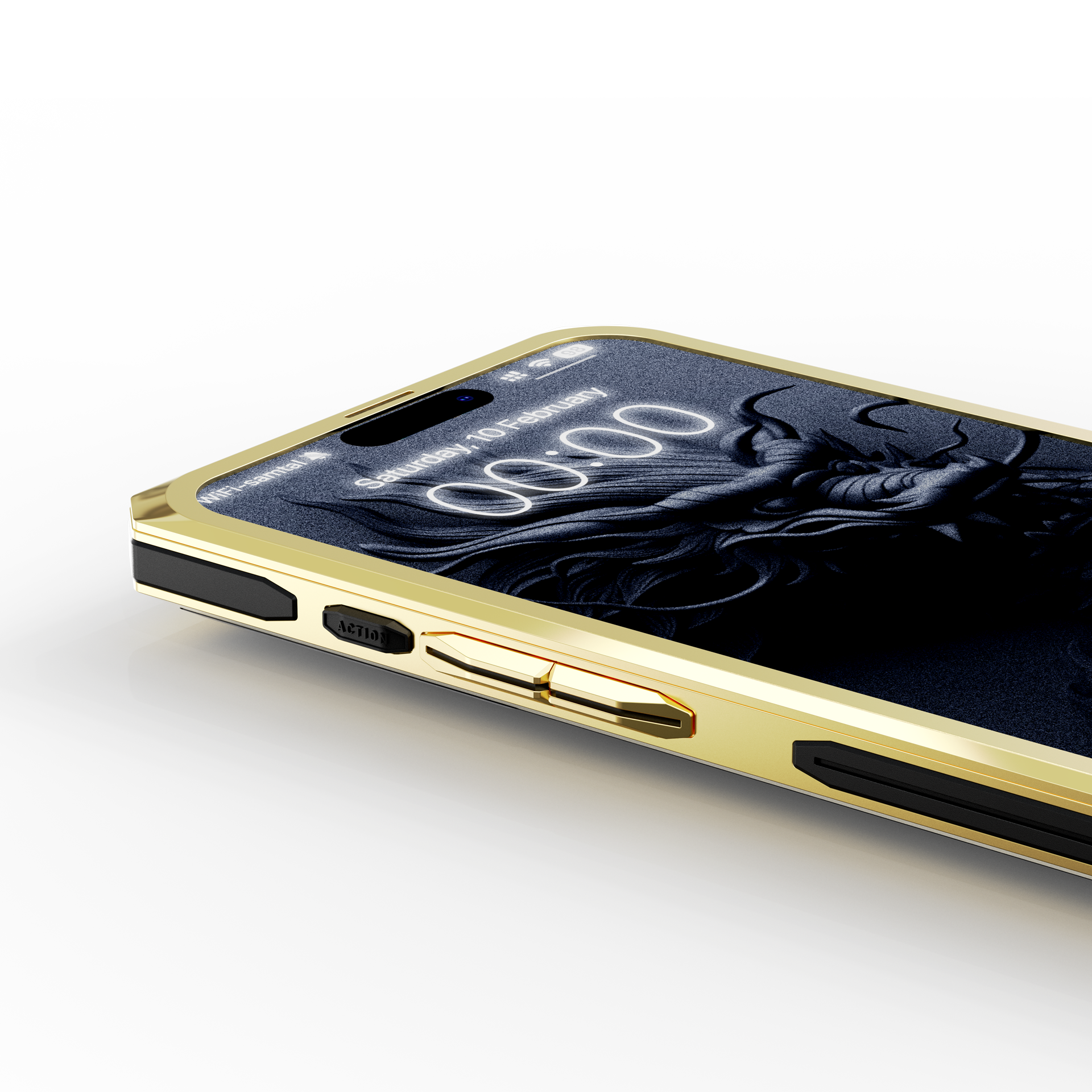 iPhone Case / RSC15 - Gold Dragon