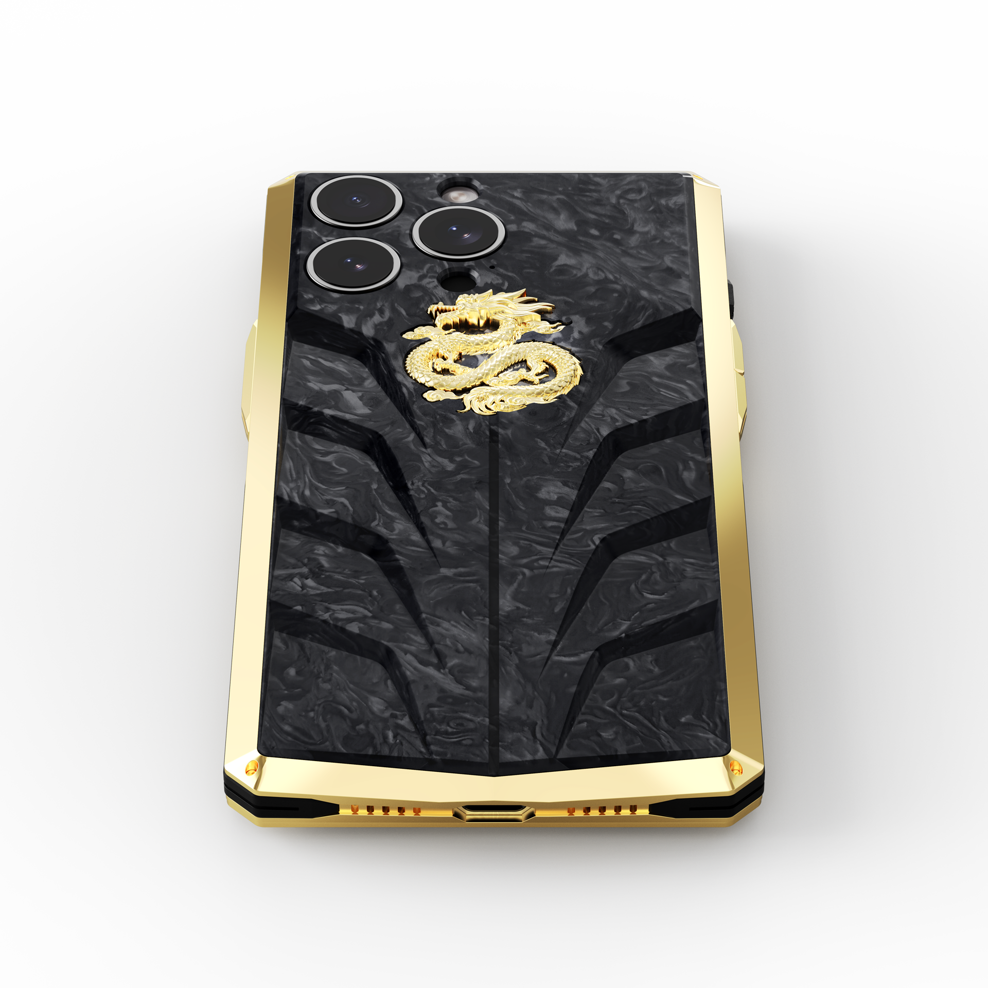 iPhone Case / RSC15 - Gold Dragon