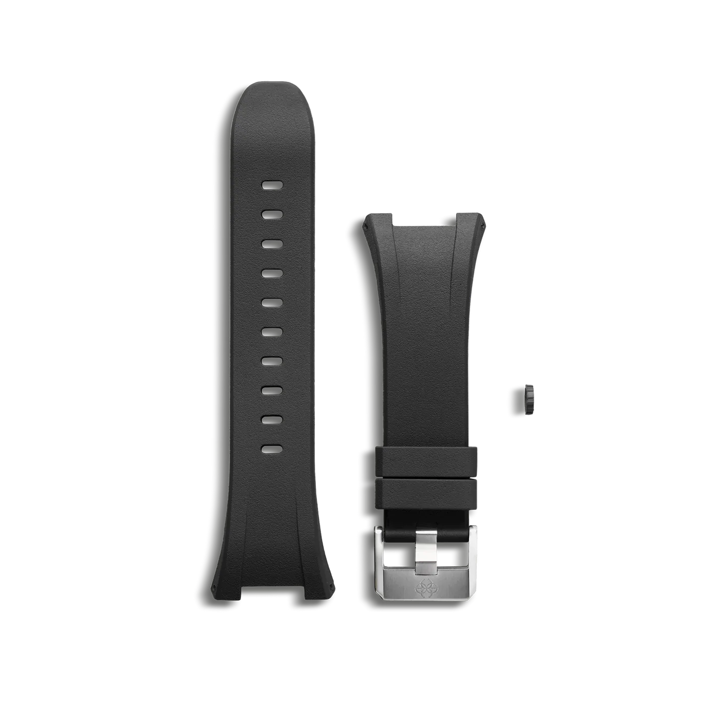 Watch Strap Rubber BLK