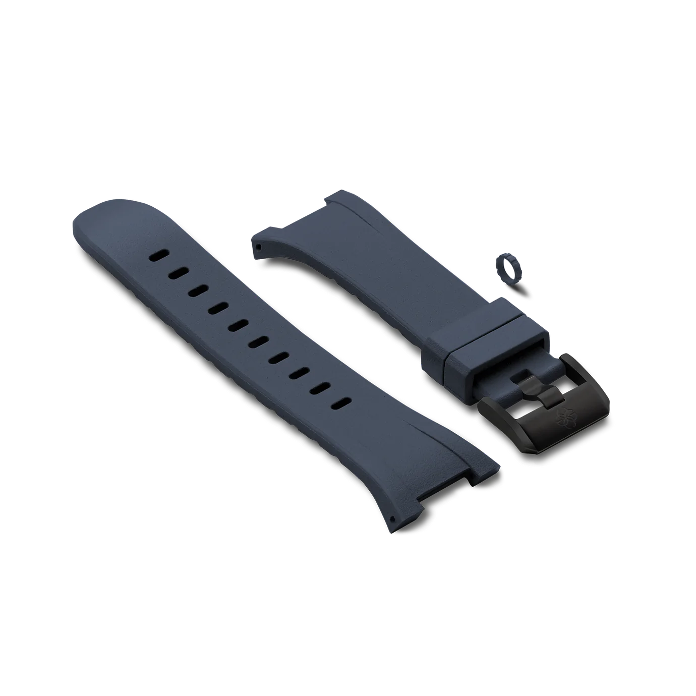 Watch Strap Rubber BLU