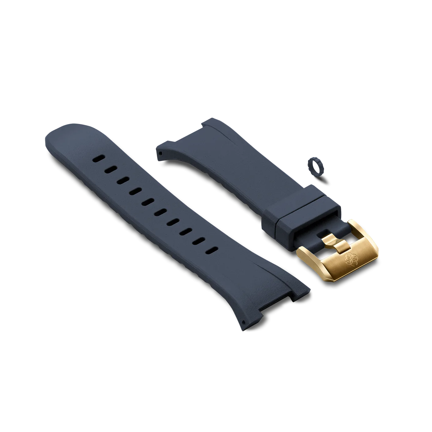 Watch Strap Rubber BLU