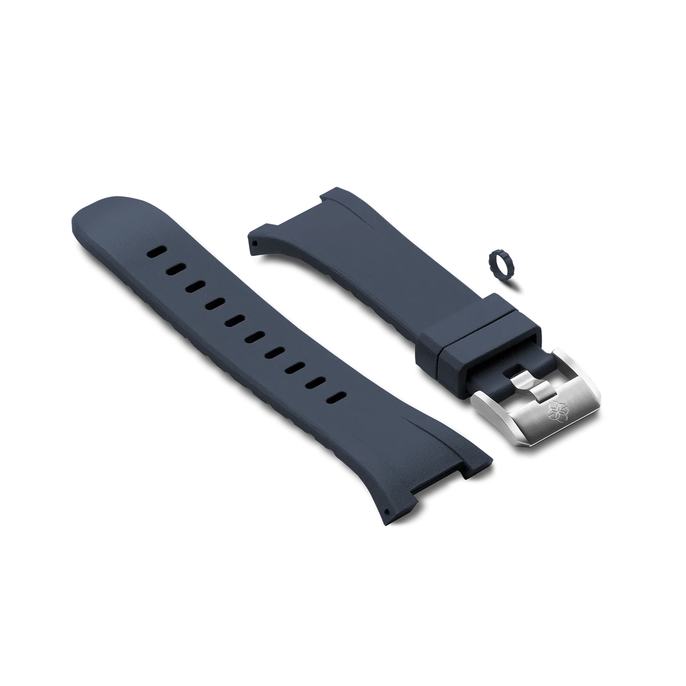 Watch Strap Rubber BLU